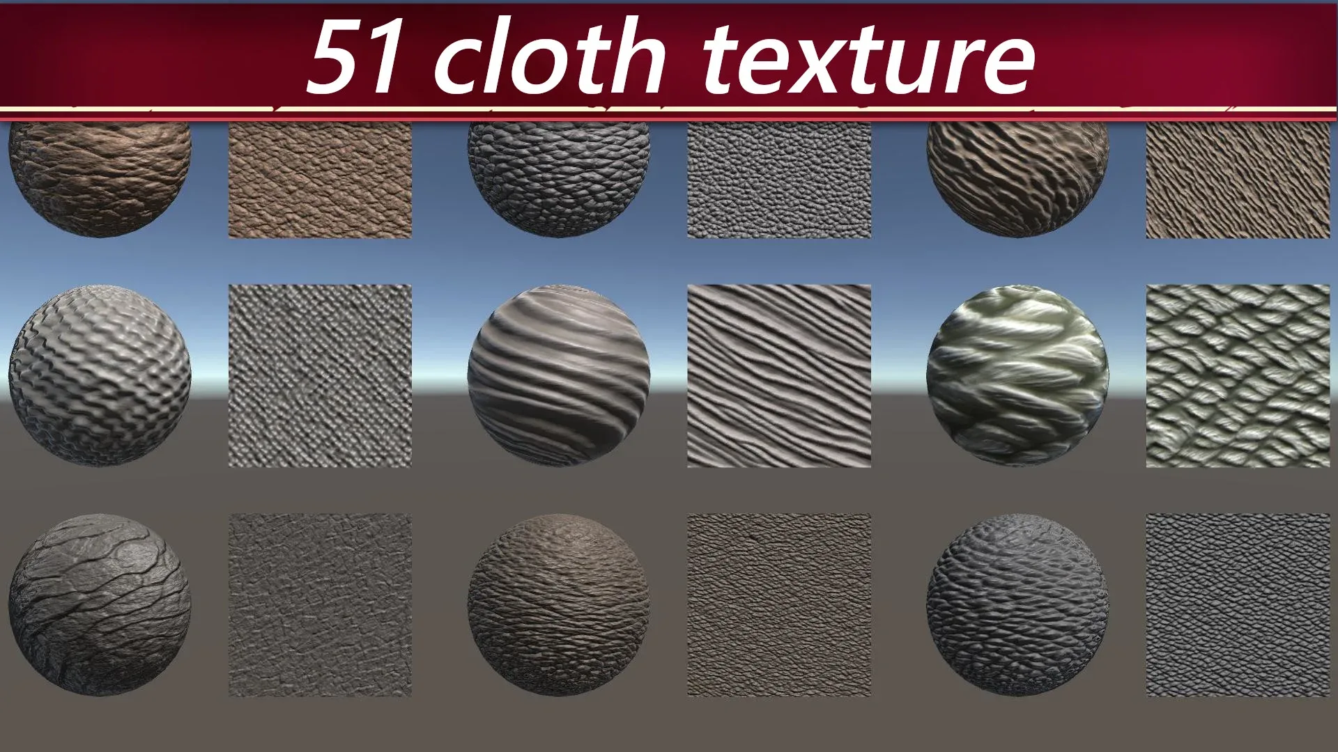 500 PBR Materials/Texture sets