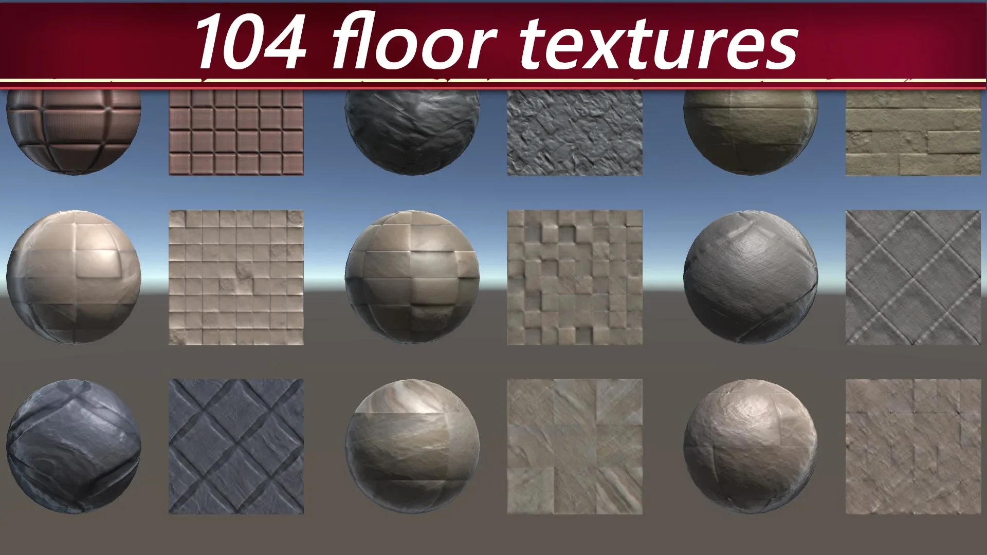 500 PBR Materials/Texture sets