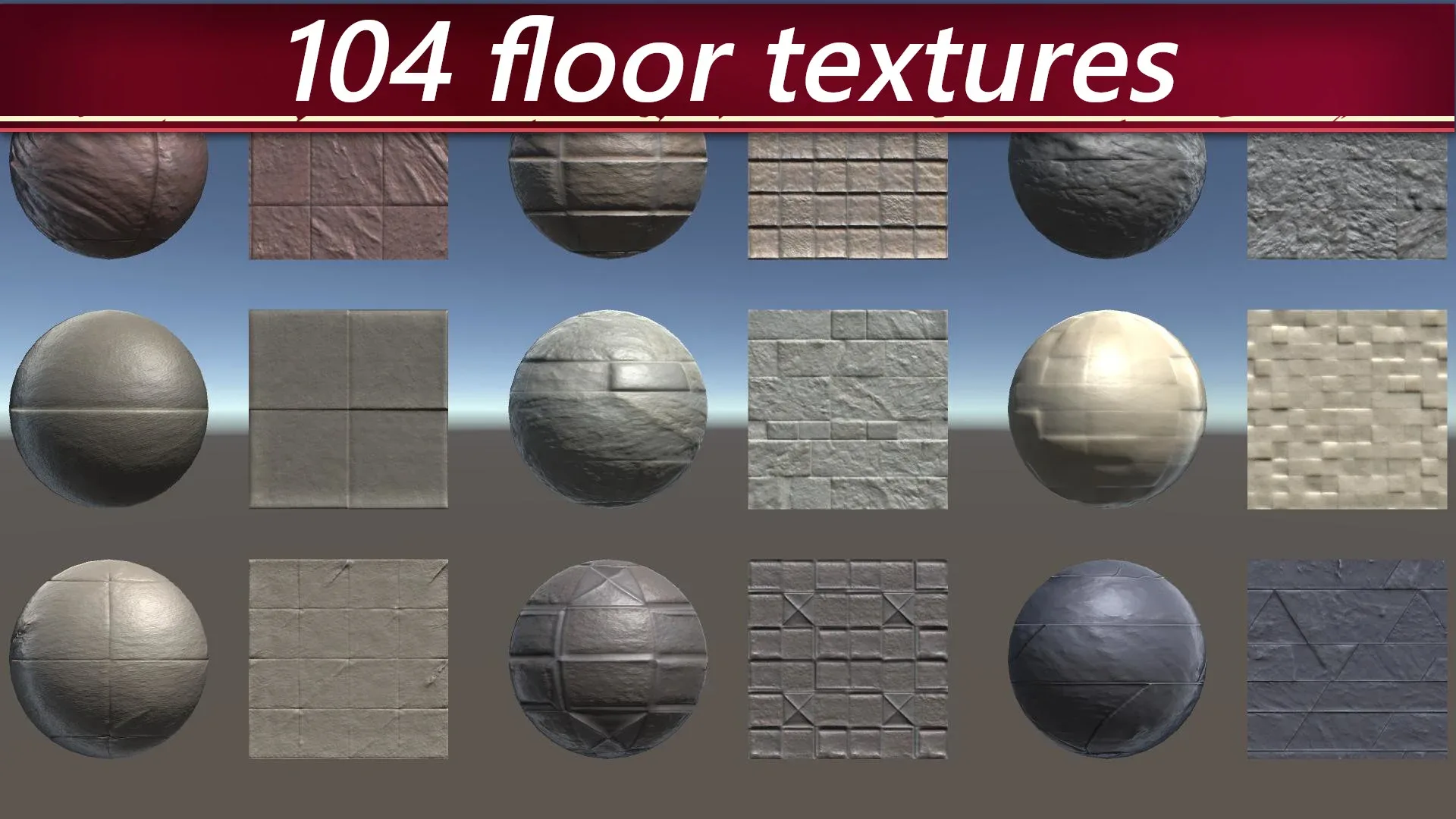 500 PBR Materials/Texture sets