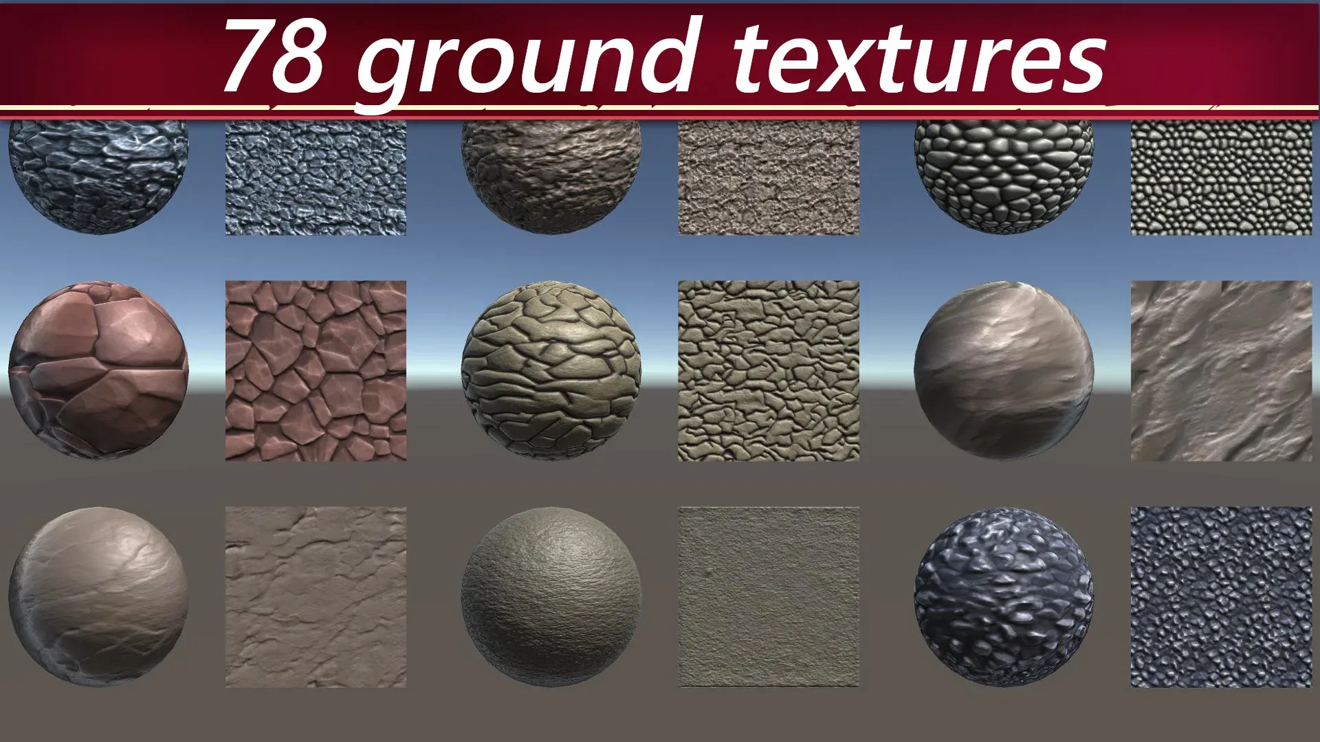 500 PBR Materials/Texture sets