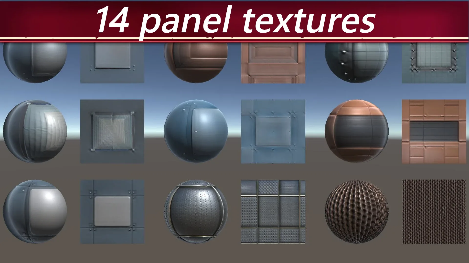500 PBR Materials/Texture sets