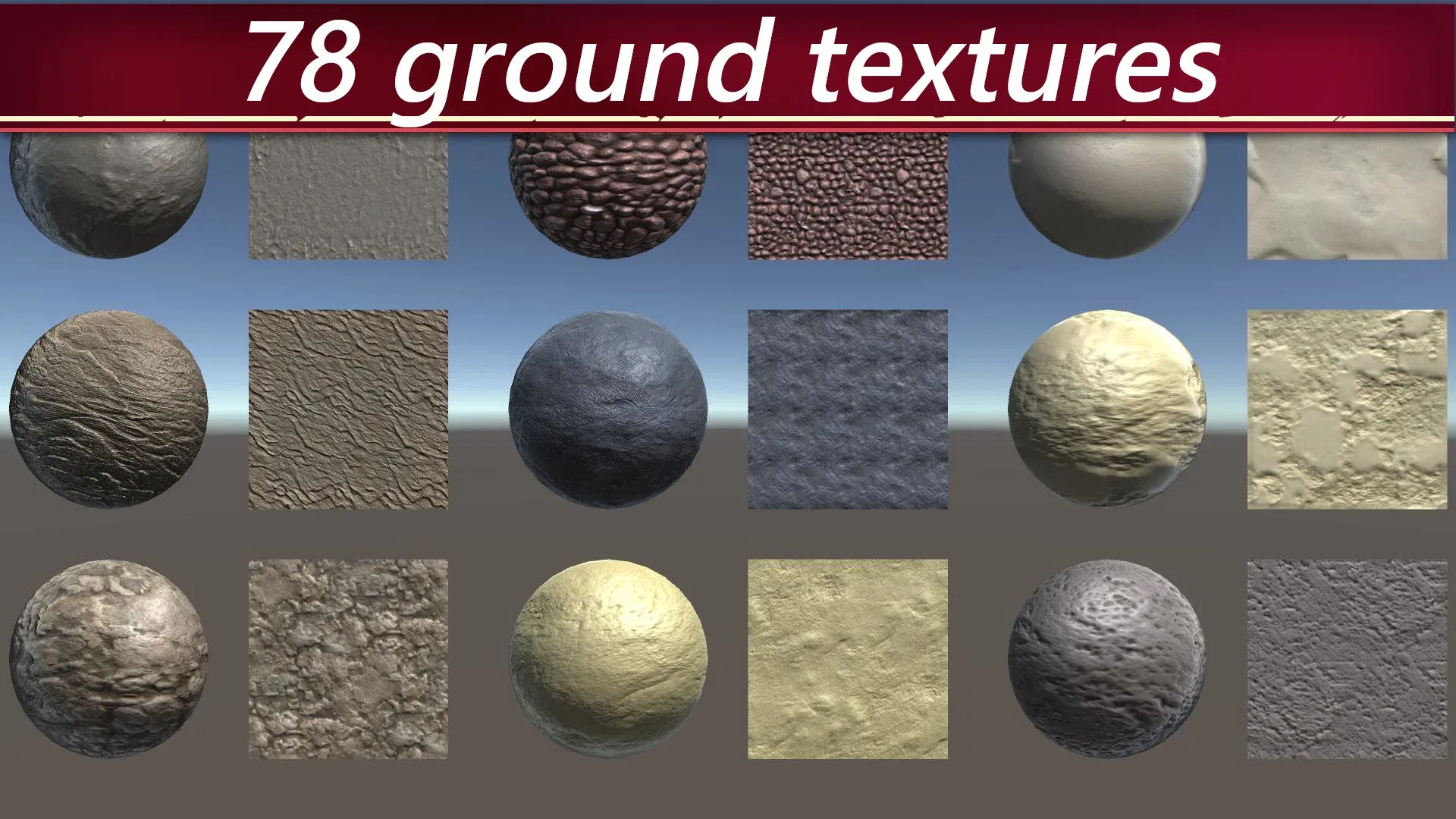 500 PBR Materials/Texture sets