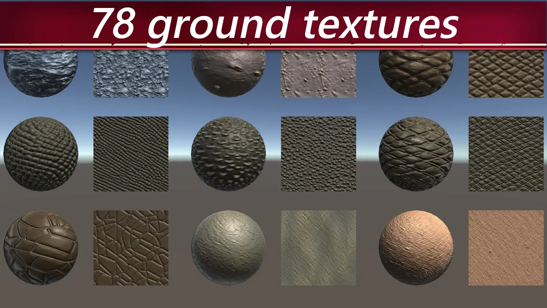 500 PBR Materials/Texture sets
