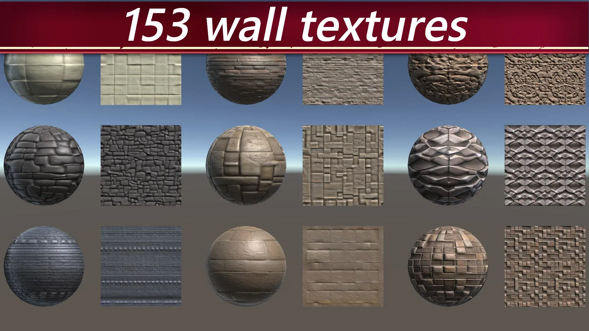 500 PBR Materials/Texture sets