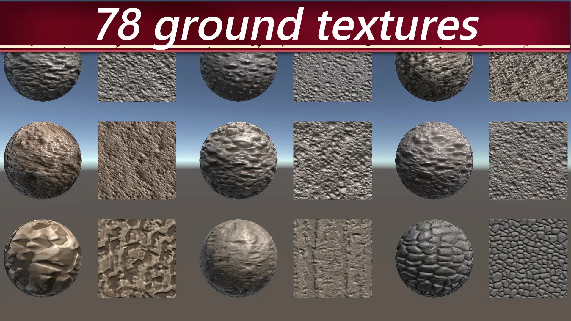 500 PBR Materials/Texture sets