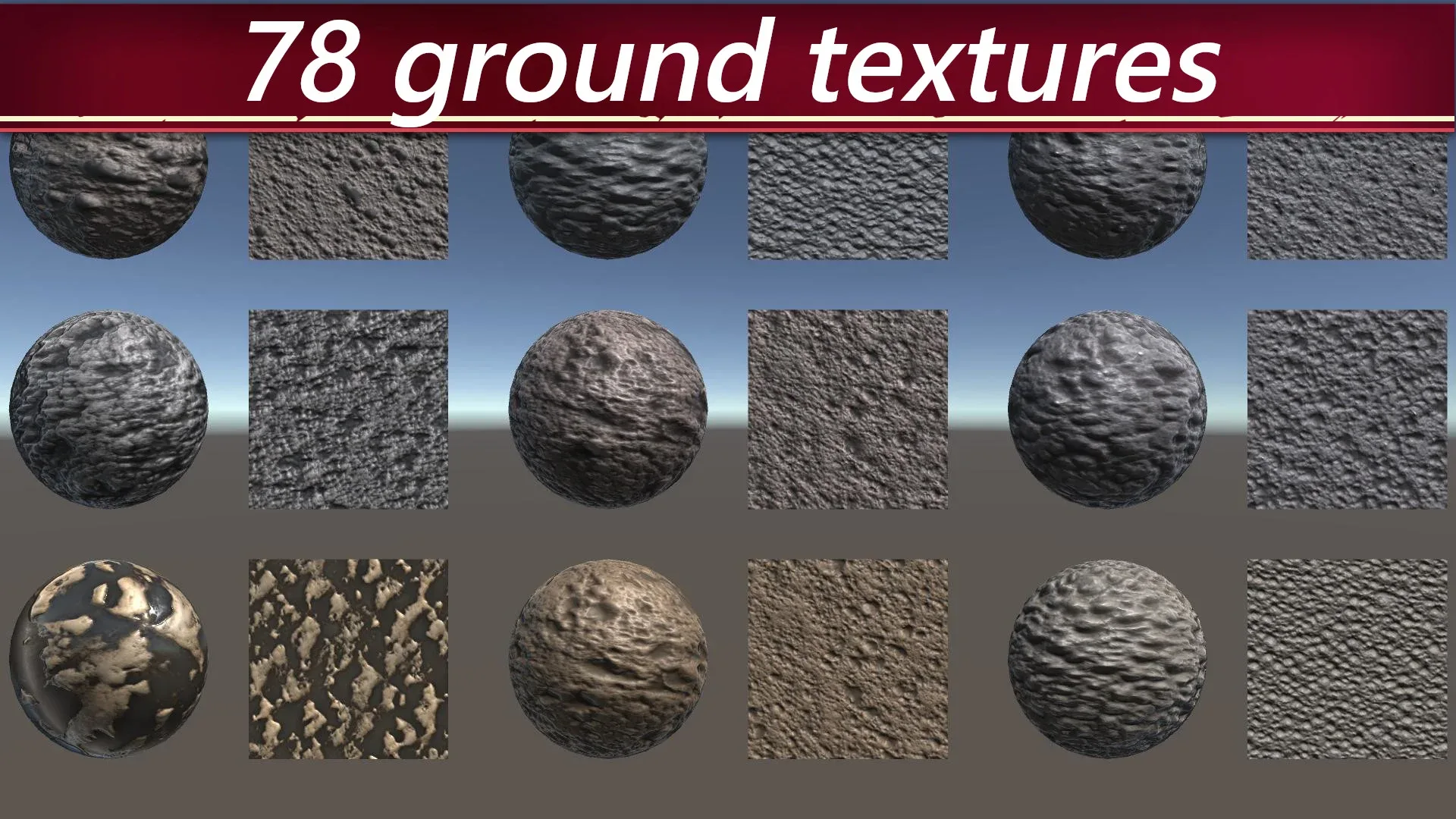 500 PBR Materials/Texture sets