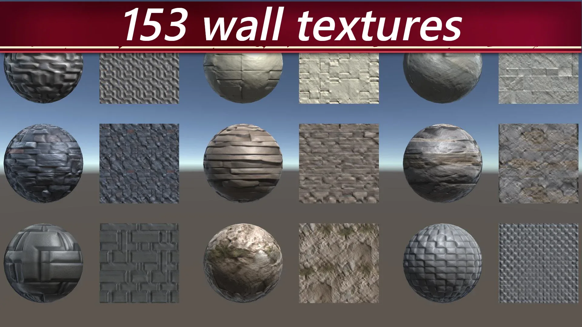 500 PBR Materials/Texture sets