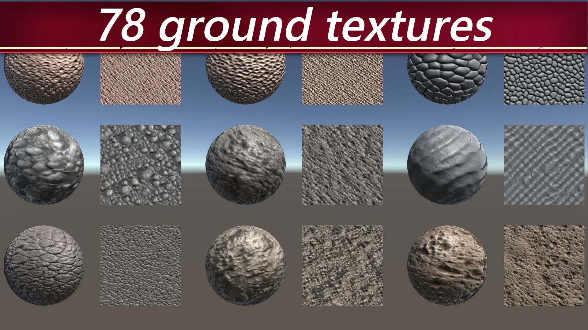 500 PBR Materials/Texture sets