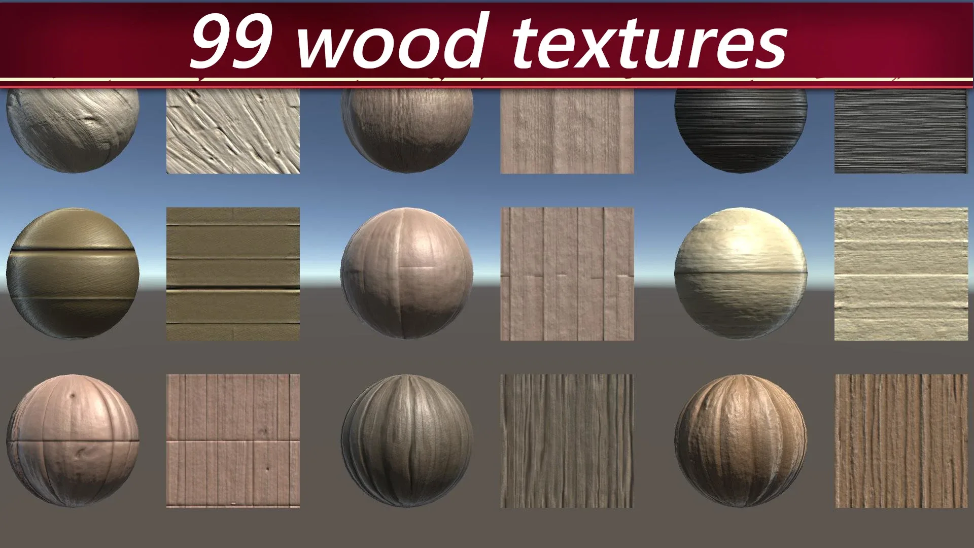 500 PBR Materials/Texture sets