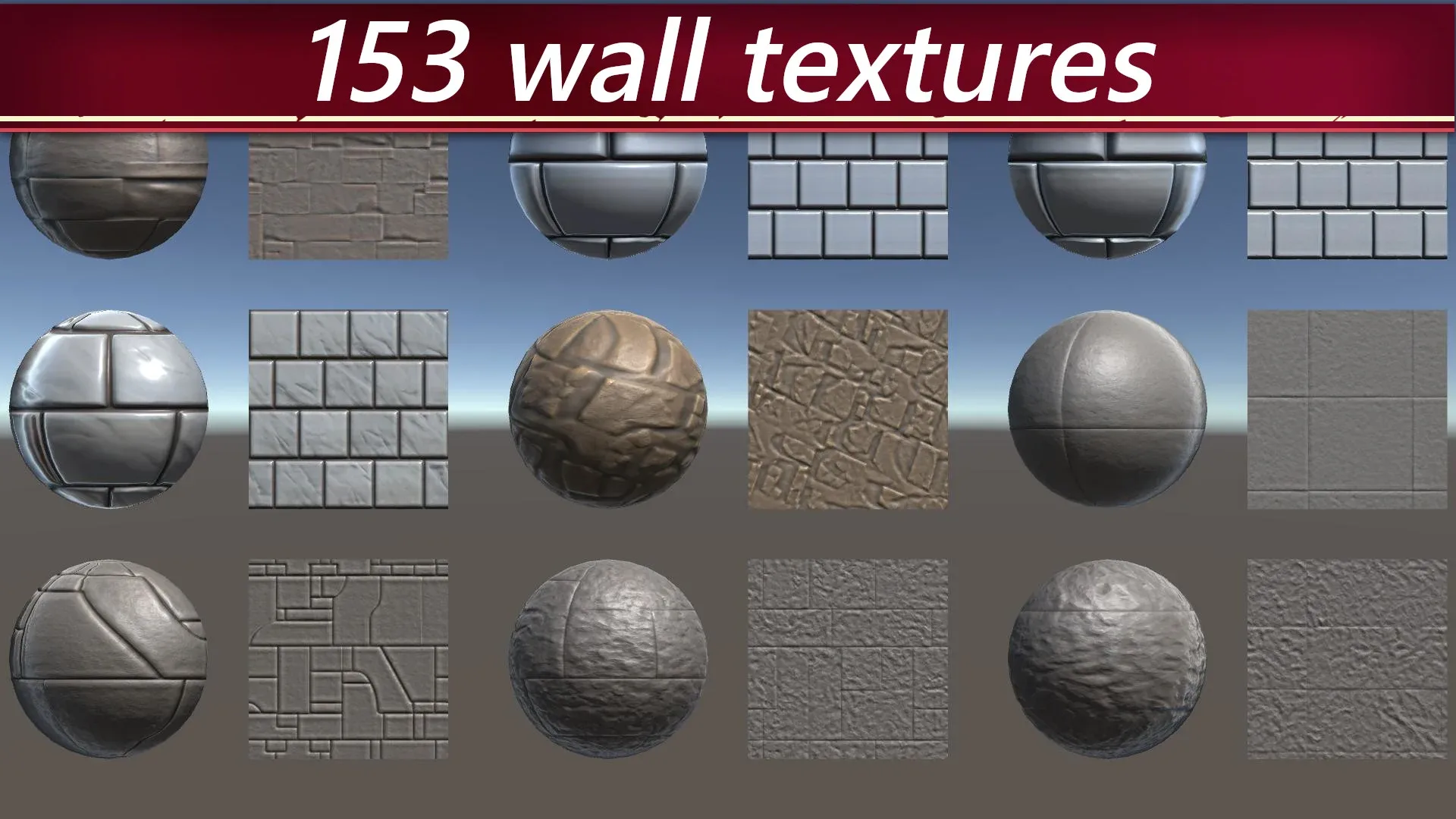 500 PBR Materials/Texture sets