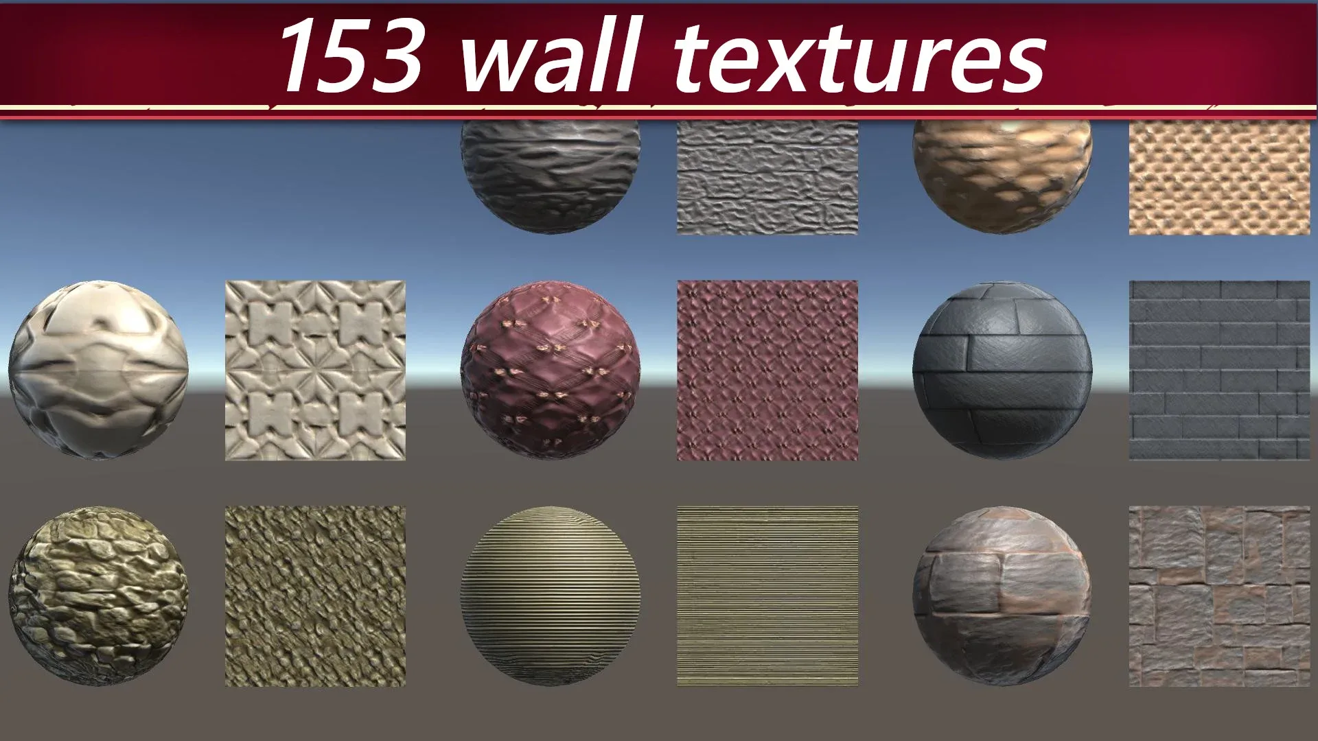 500 PBR Materials/Texture sets