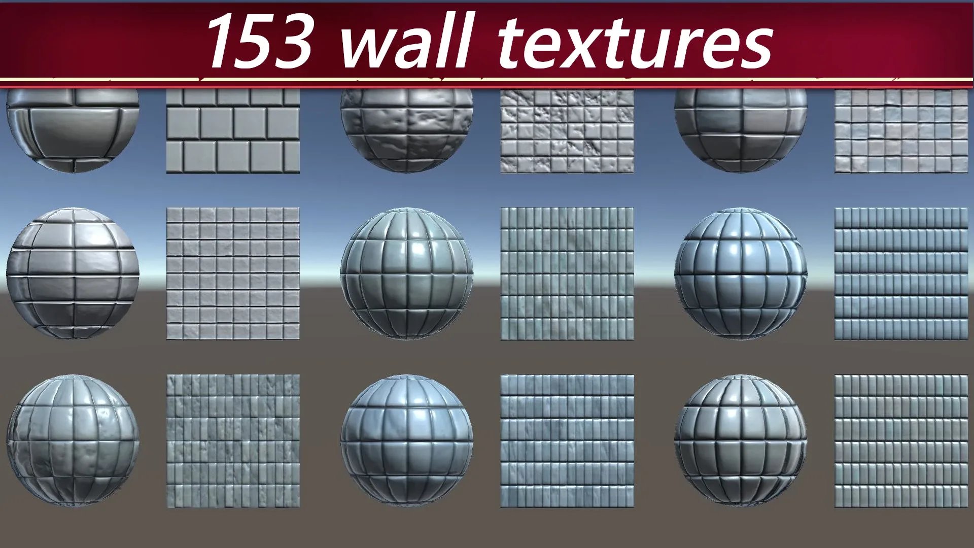 500 PBR Materials/Texture sets