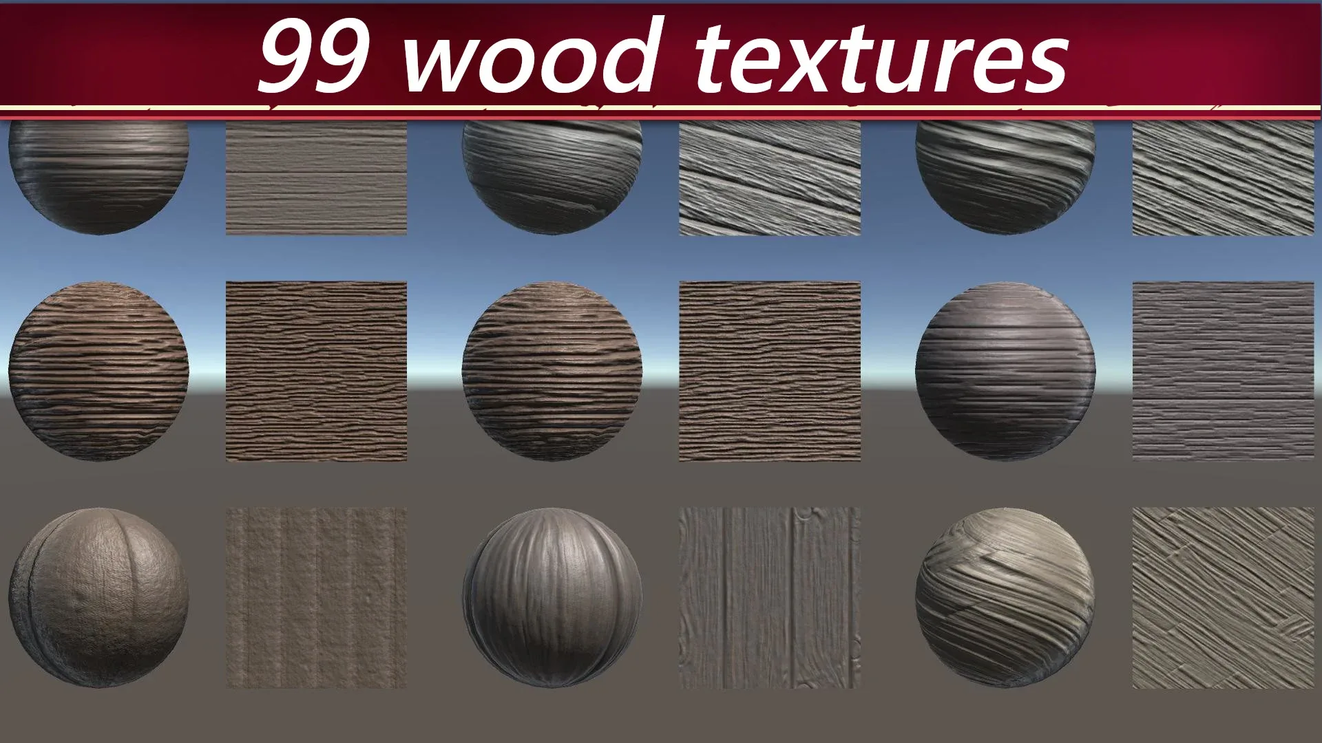 500 PBR Materials/Texture sets