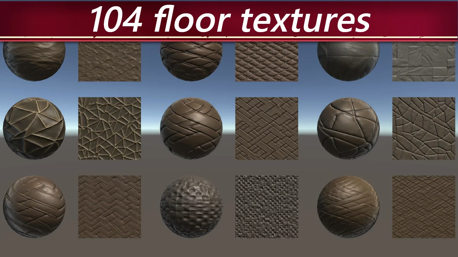 500 PBR Materials/Texture sets