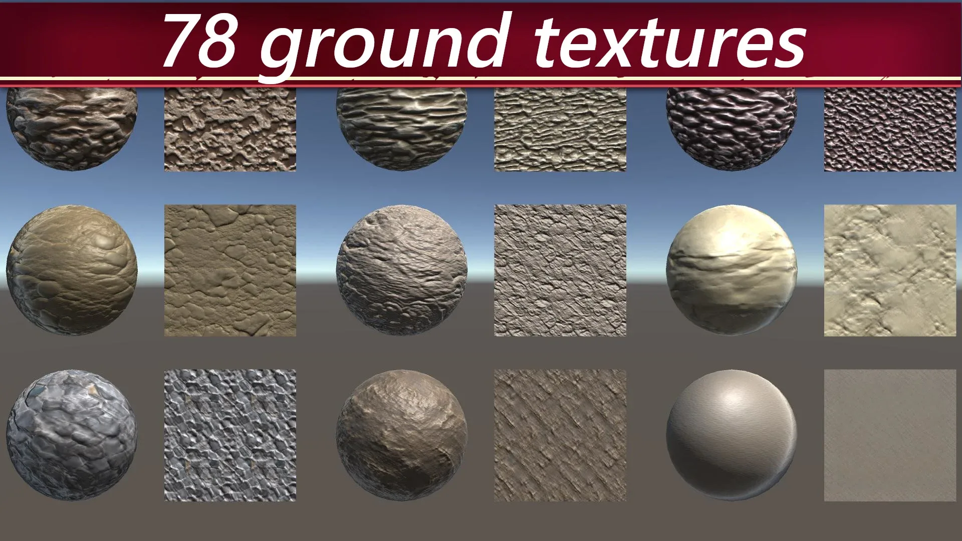 500 PBR Materials/Texture sets