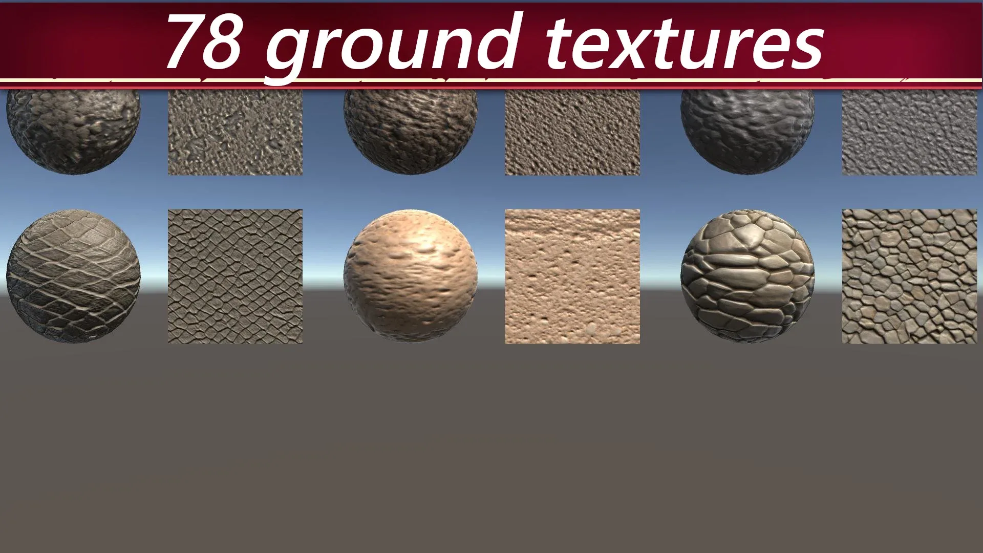 500 PBR Materials/Texture sets