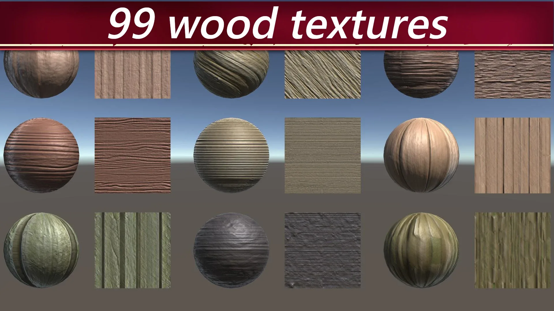 500 PBR Materials/Texture sets