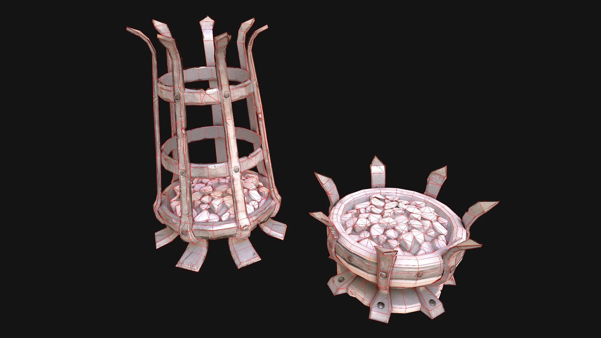 Medieval Prison Lighting Set