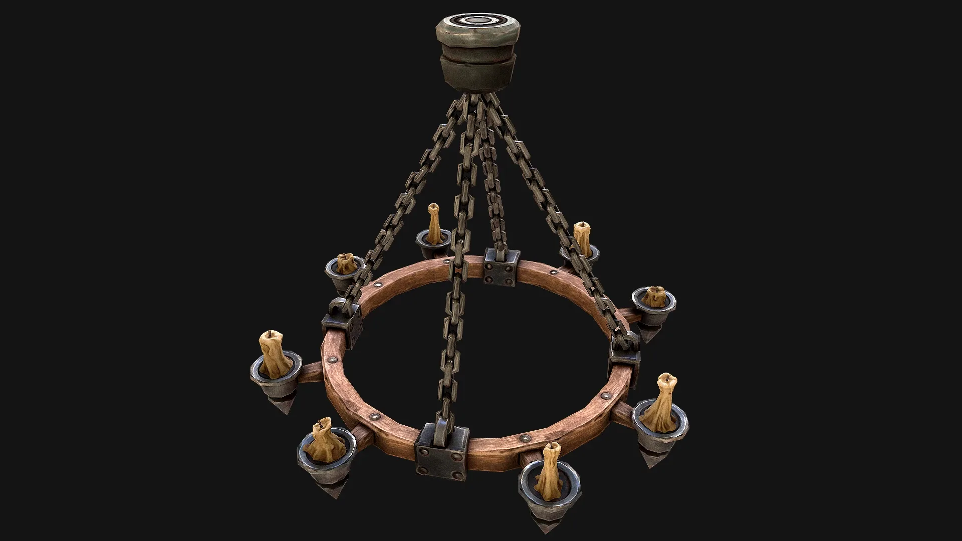 Medieval Prison Lighting Set