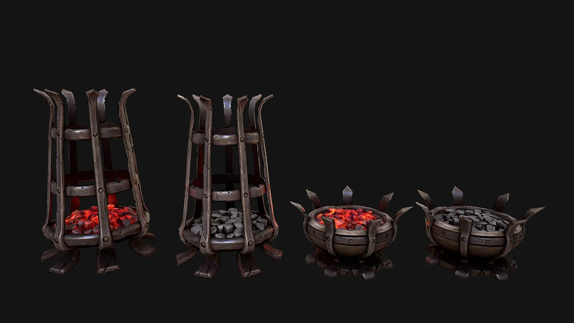 Medieval Prison Lighting Set