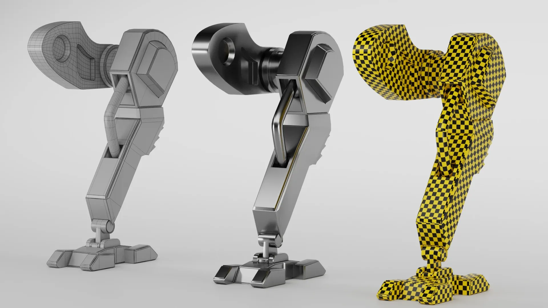 10 MECHANICAL LEG FlippedNormals