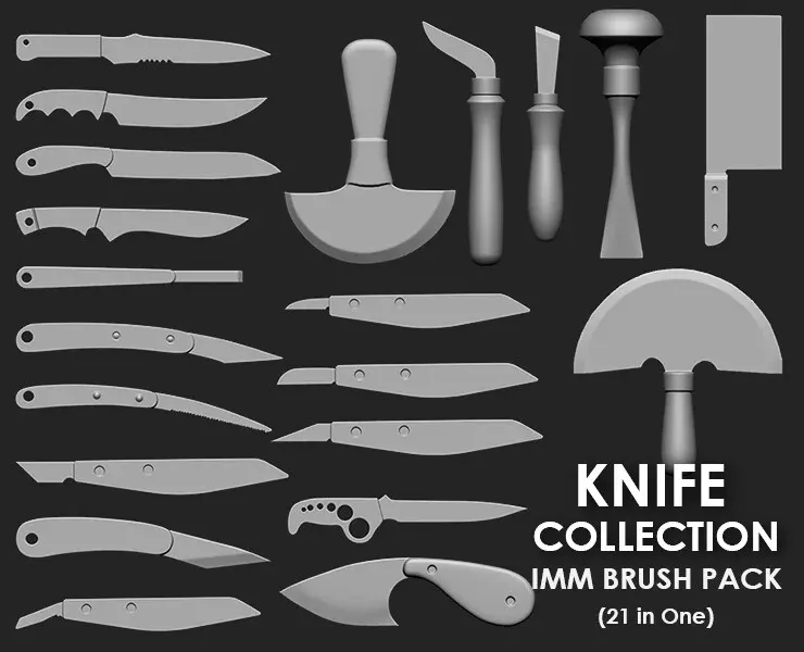 Biggest Environment Megapack Imm Brushes (2106 All in One)