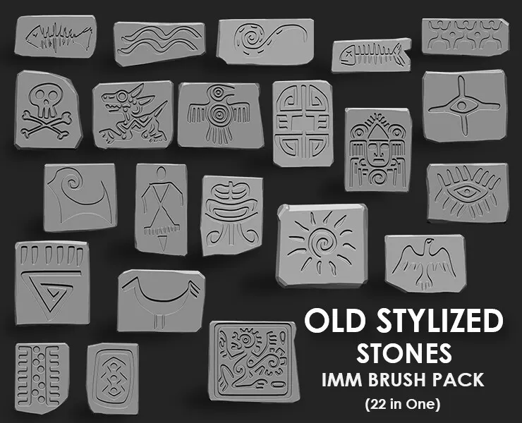 Biggest Environment Megapack Imm Brushes (2106 All in One)