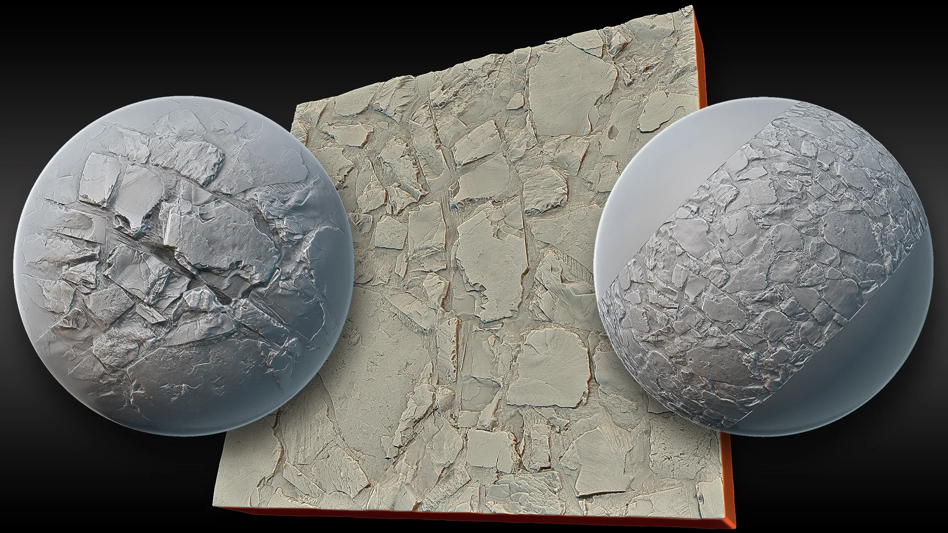 Ultra HQ Seamless Paving / Pavement Sculpt brushes + Alpha/Height Maps Set Vol.1