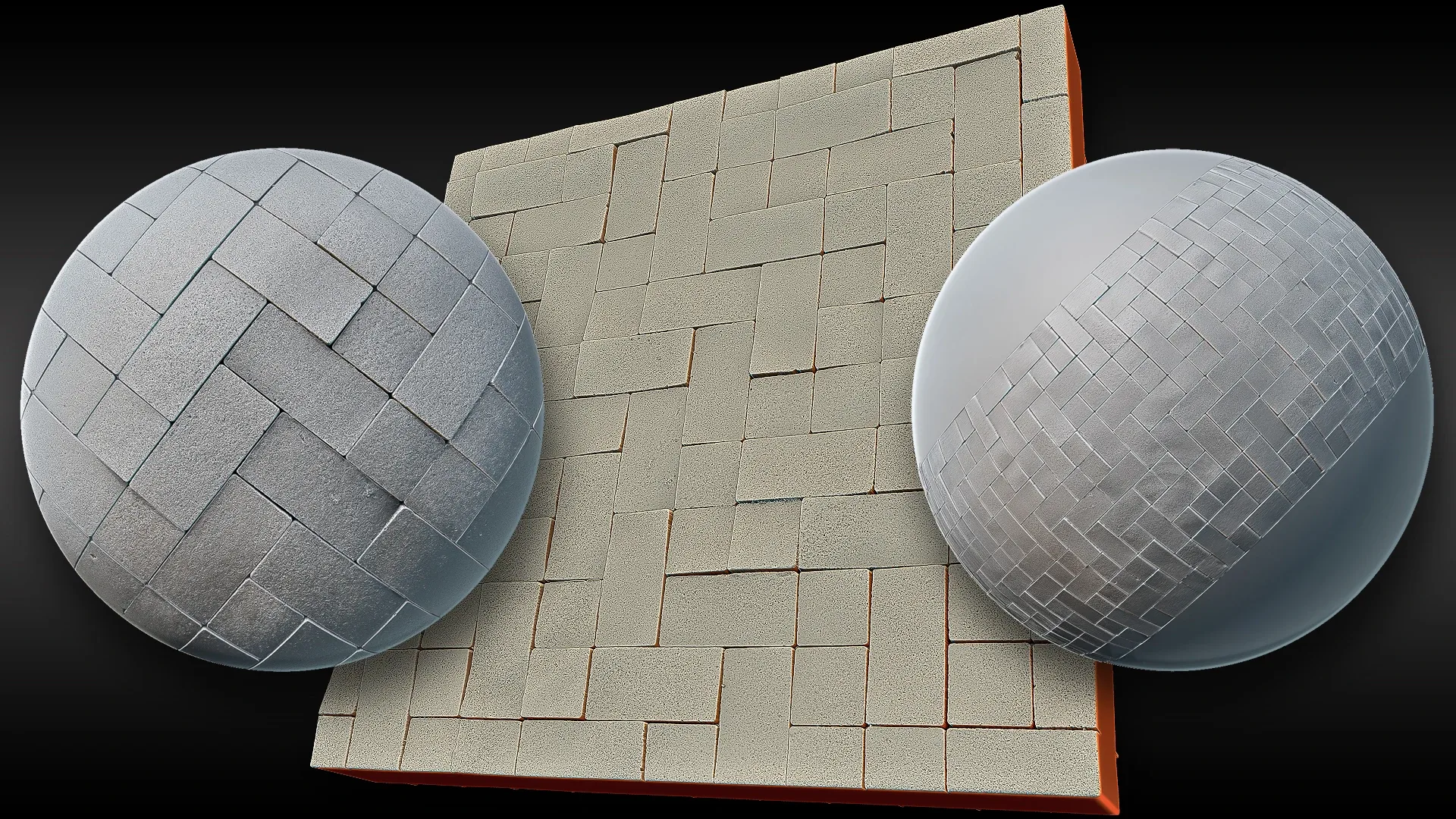 Ultra HQ Seamless Paving / Pavement Sculpt brushes + Alpha/Height Maps Set Vol.1