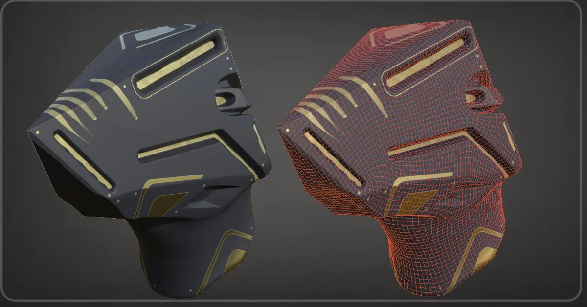 50% OFF! 30 SCIFI HELMETS with 4k Textures and UVS for ALL Softwares | .fbx .obj . ZPR .spp