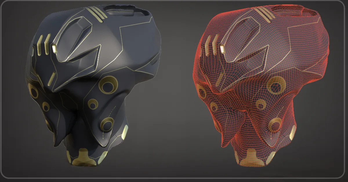 50% OFF! 30 SCIFI HELMETS with 4k Textures and UVS for ALL Softwares | .fbx .obj . ZPR .spp