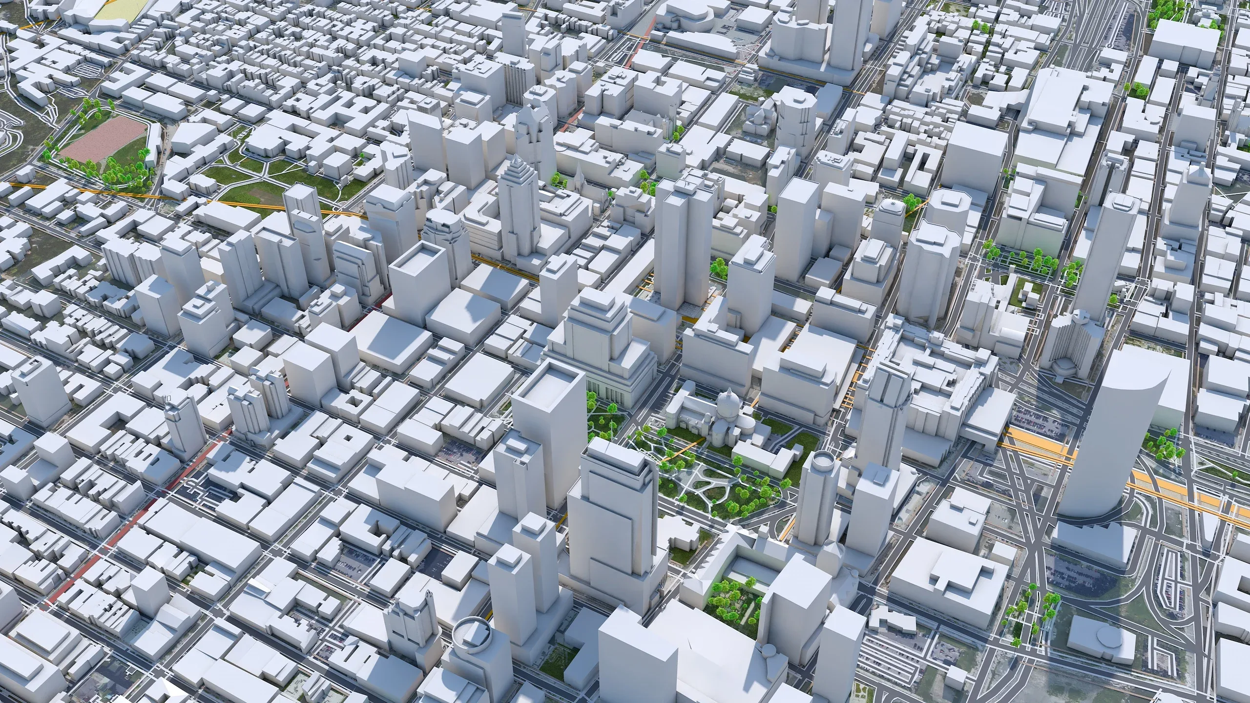 Montreal City 3D Model 75km