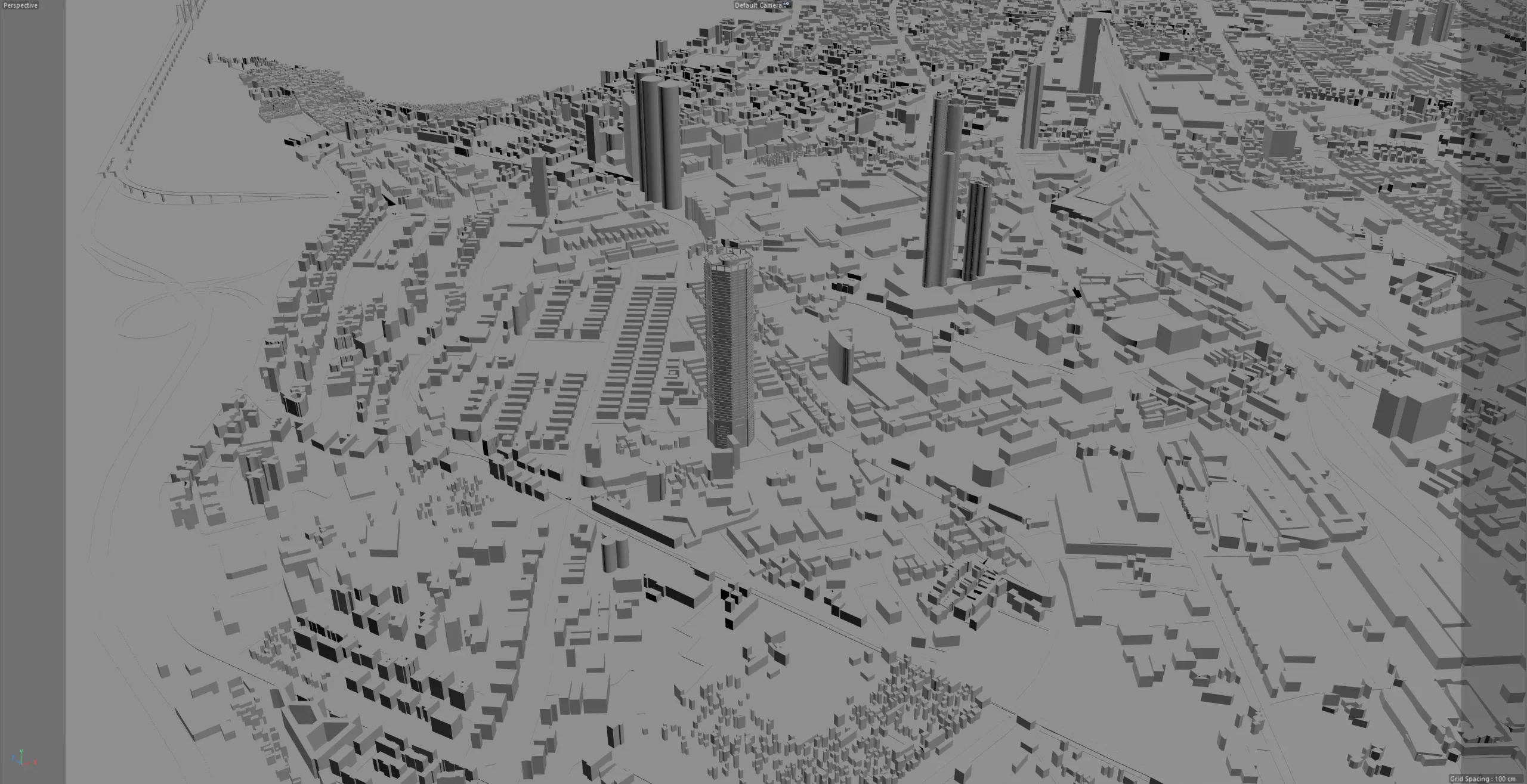 Mumbai City India 3D Model 50km