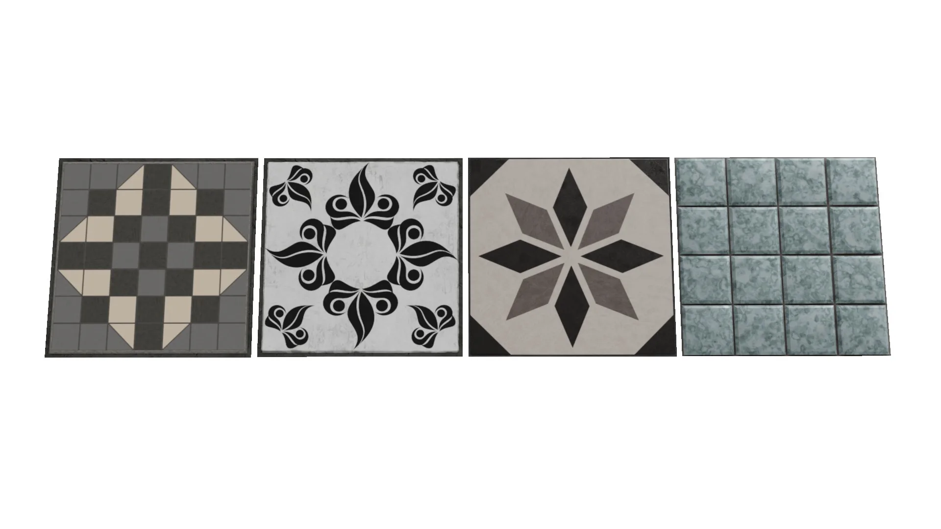 Tiles 3D Model Collection