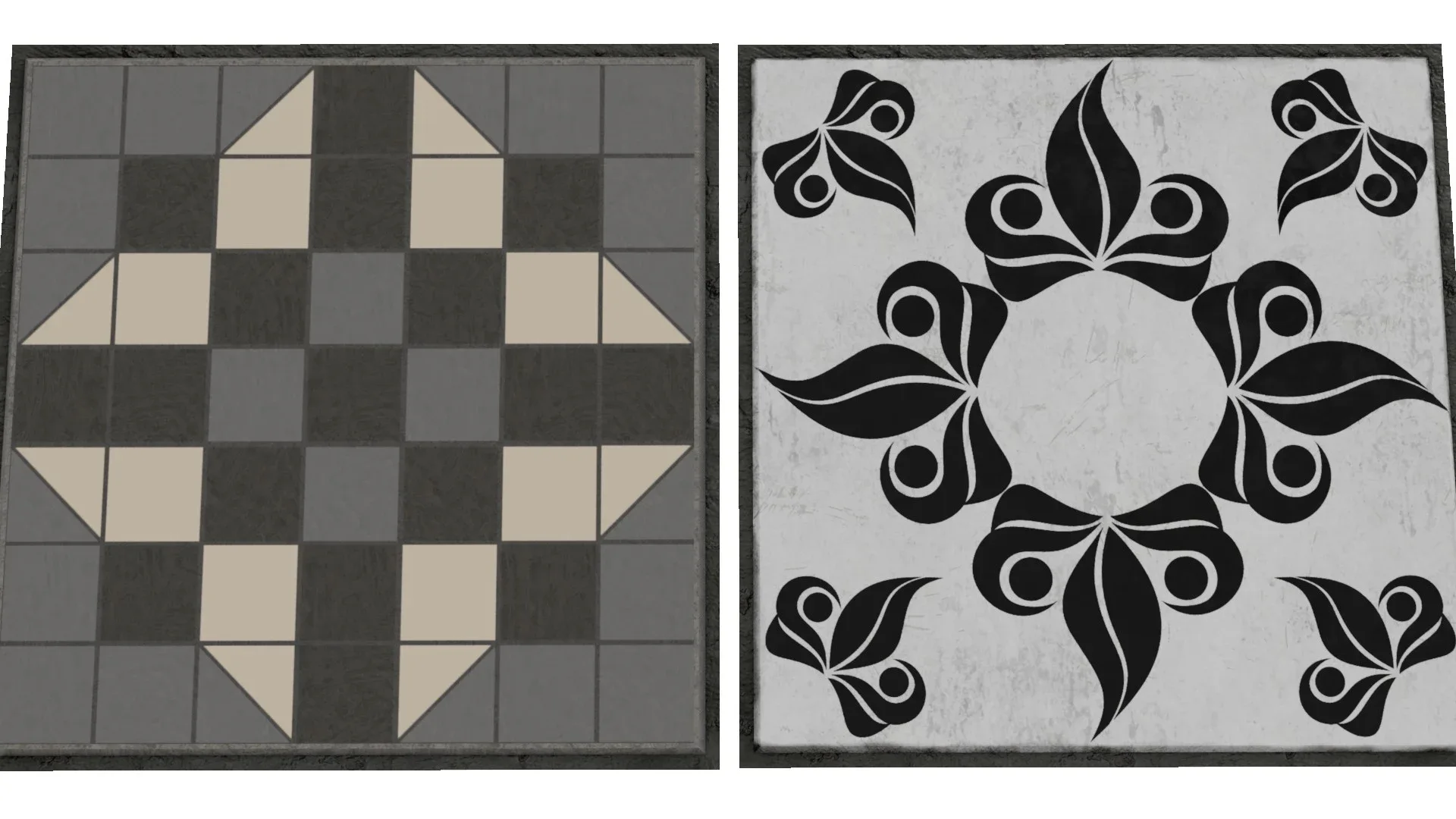 Tiles 3D Model Collection