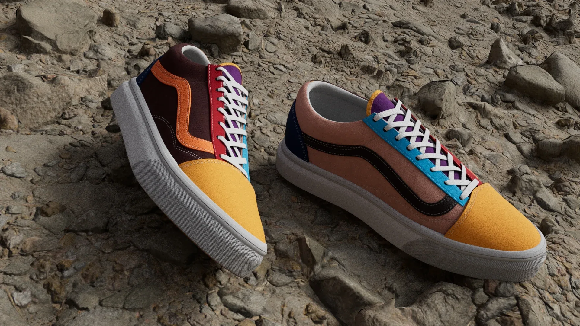 VansVaultOld Skool Multicolor Shose