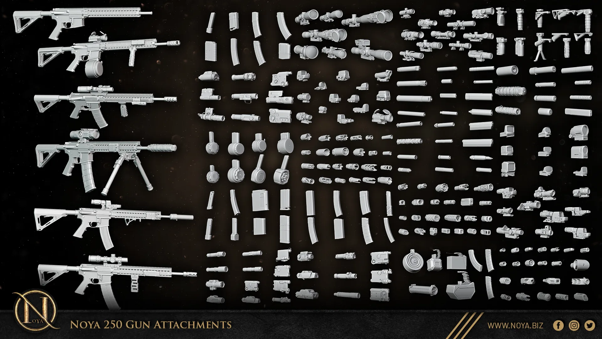 Noya 250 Gun Attachments