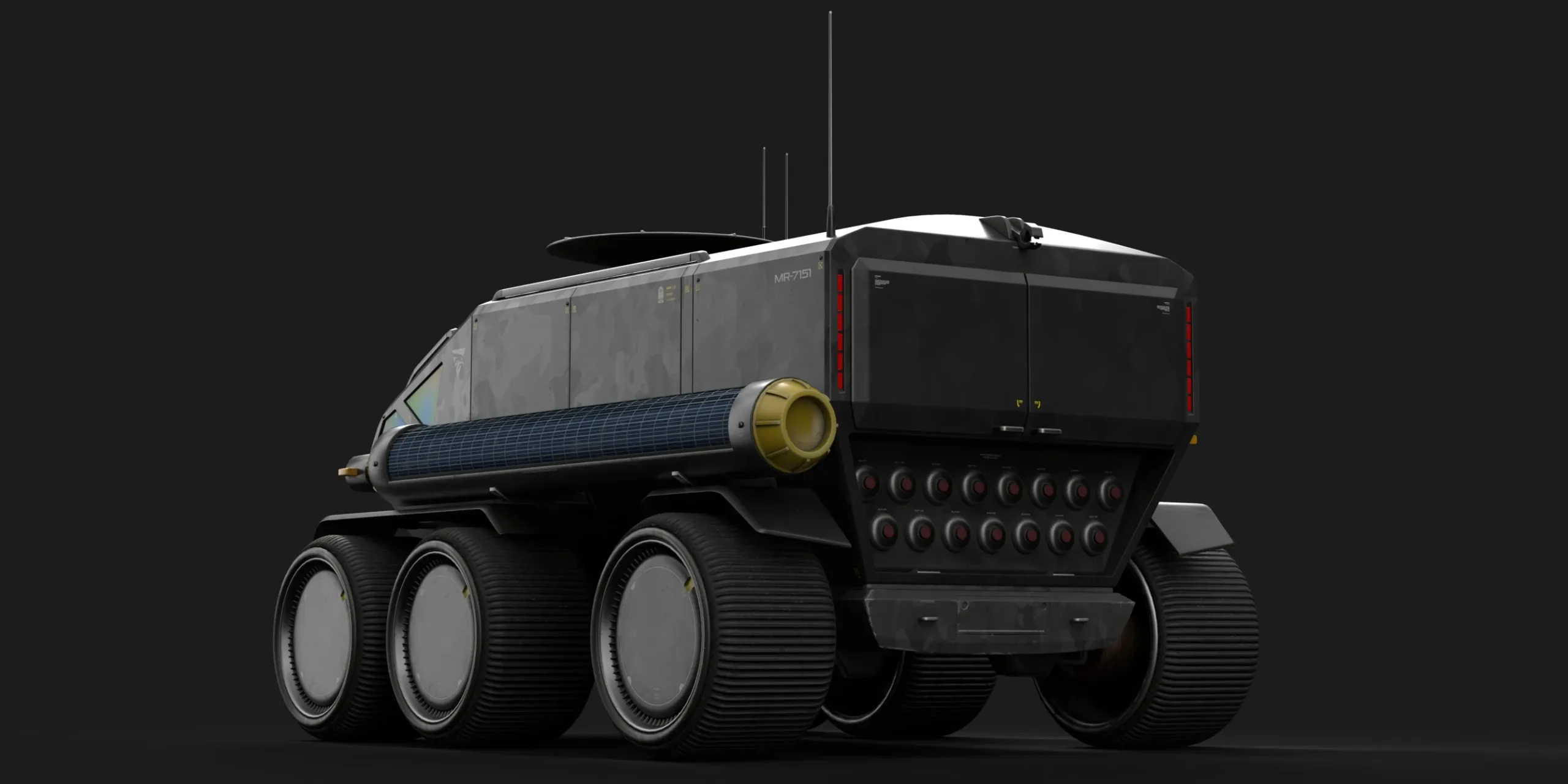 Toyota Lunar Cruiser Jaxa Moon Rover 3d Model