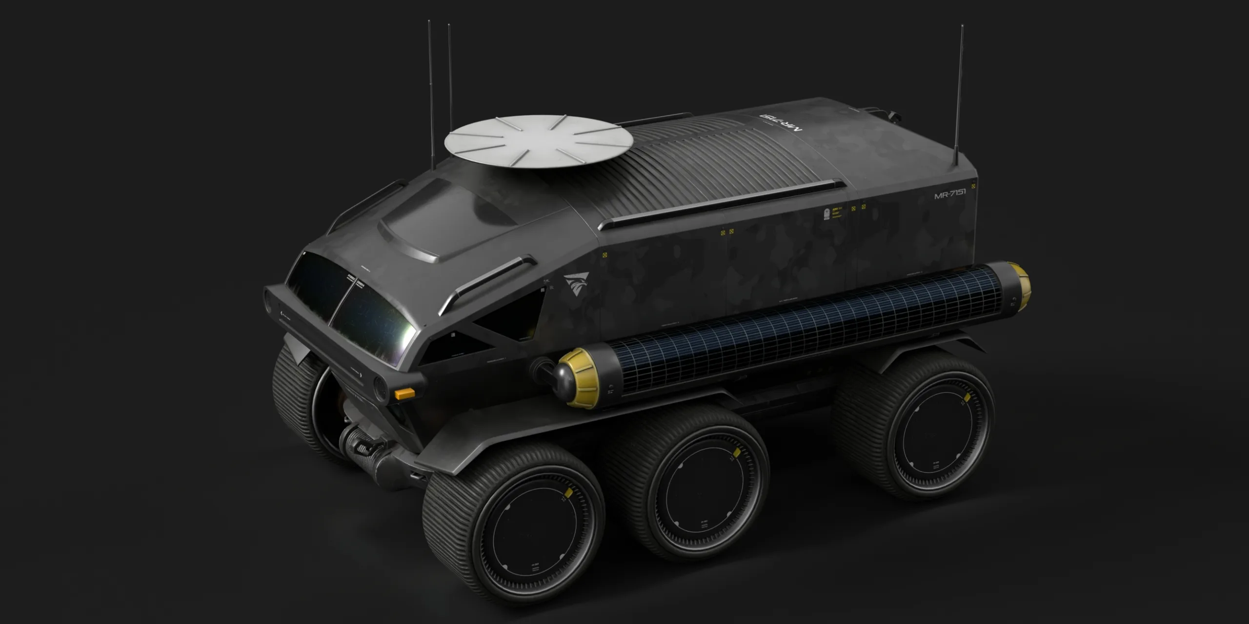 Toyota Lunar Cruiser Jaxa Moon Rover 3d Model