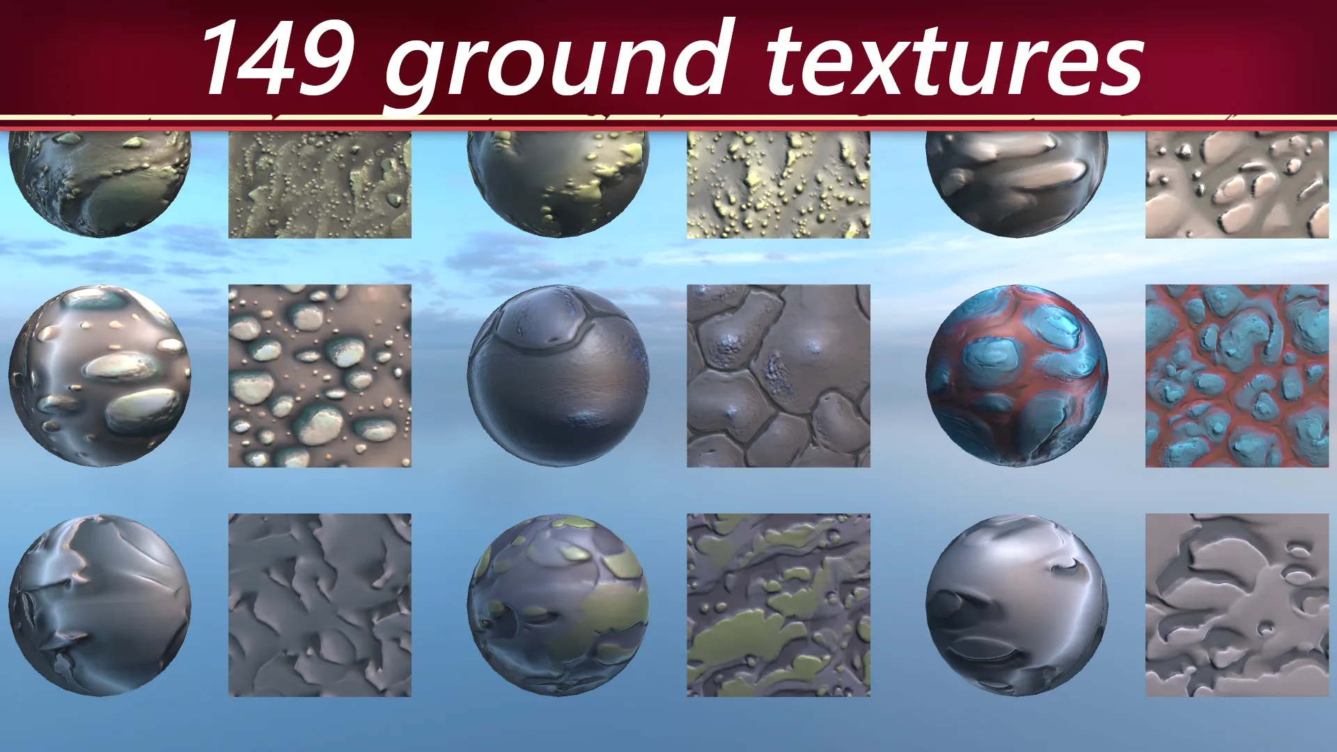 500 Stylized Materials/Texture Sets