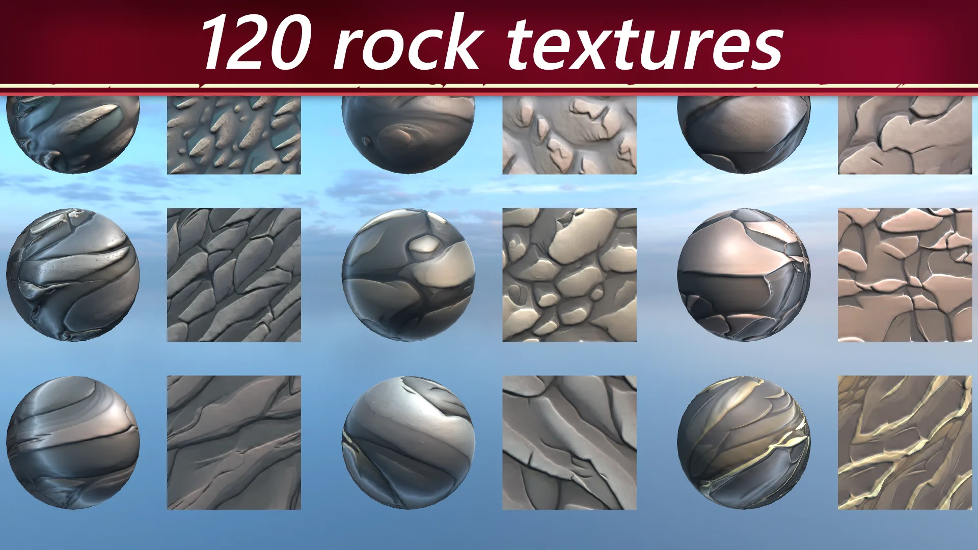 500 Stylized Materials/Texture Sets