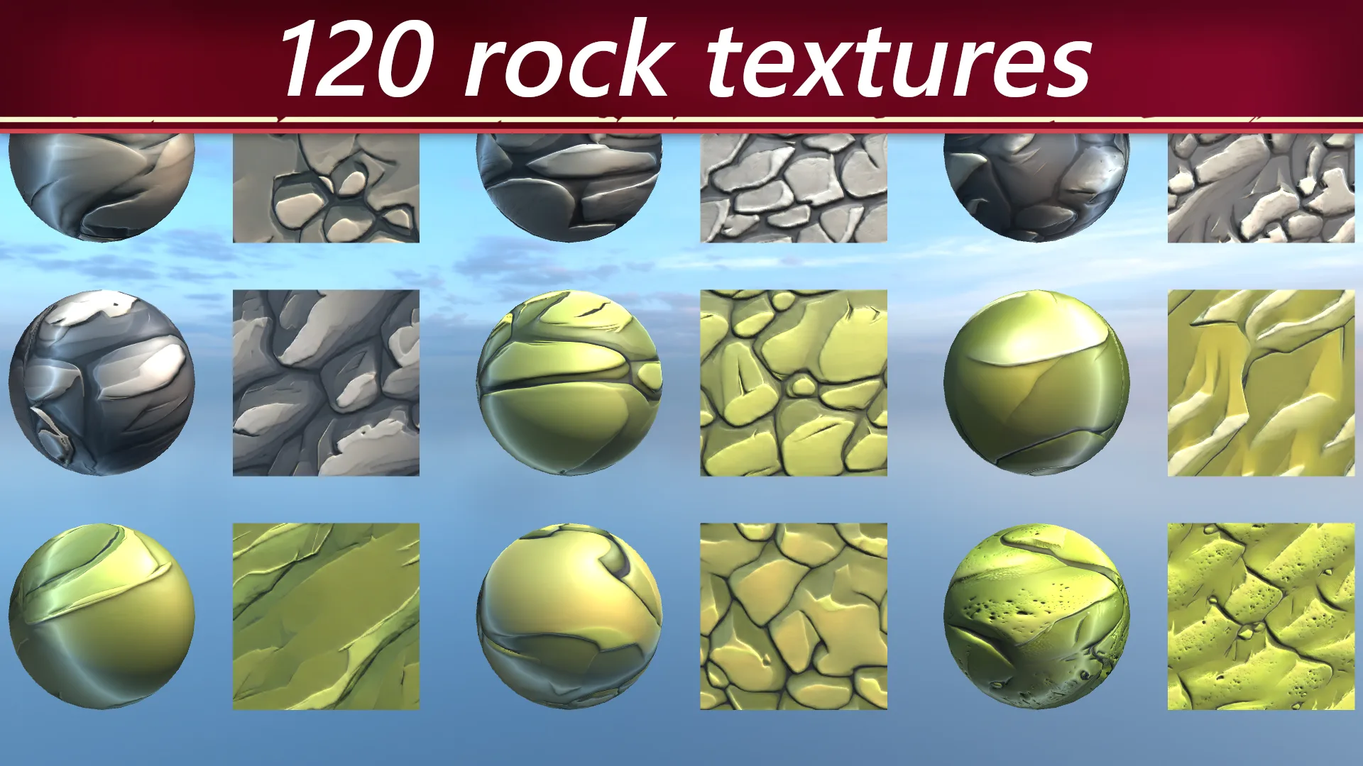 500 Stylized Materials/Texture Sets