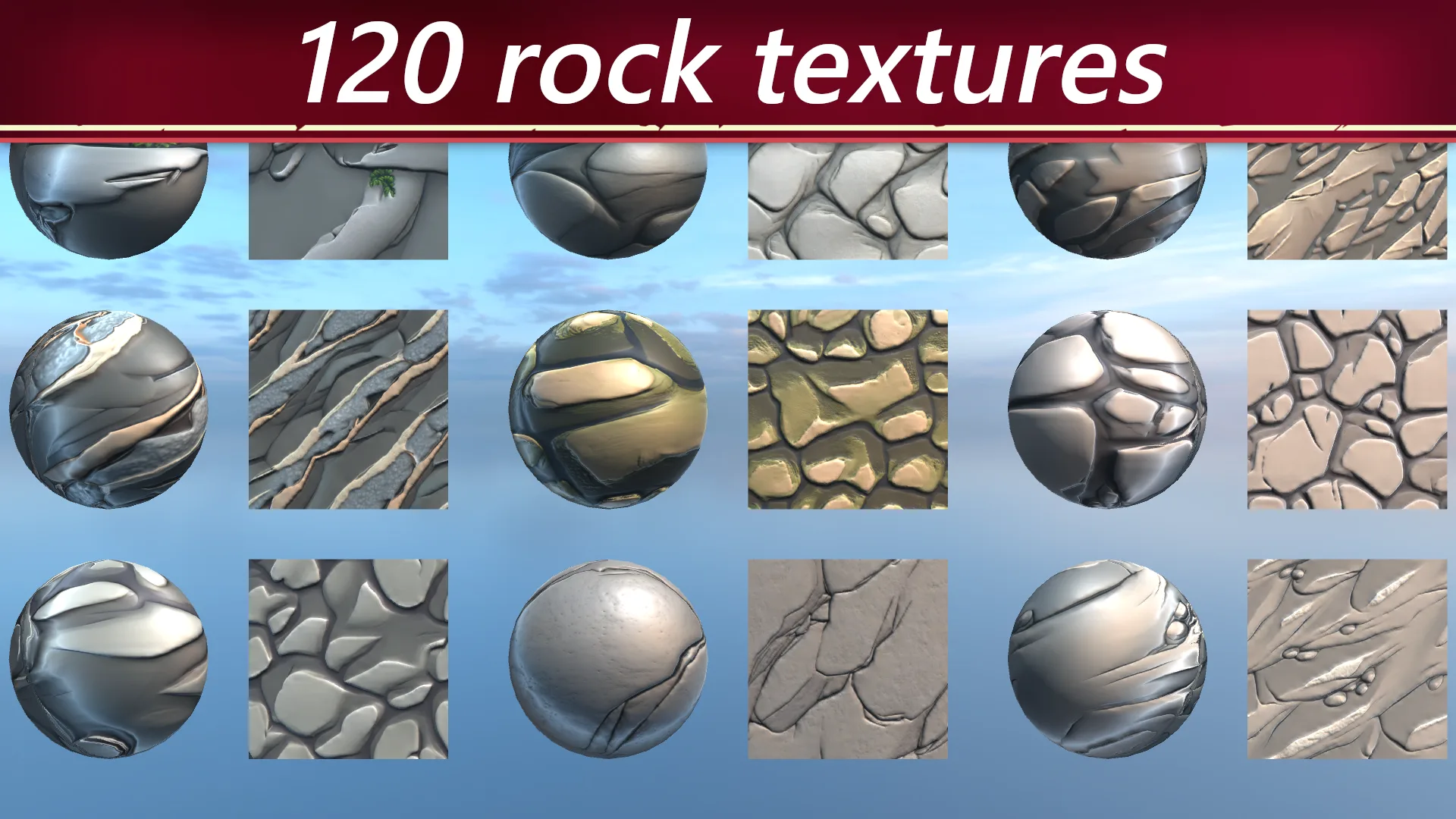 500 Stylized Materials/Texture Sets