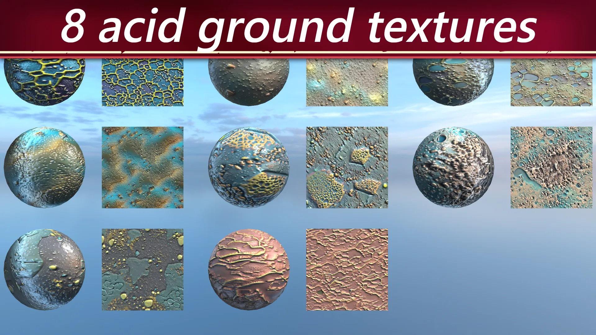 500 Stylized Materials/Texture Sets