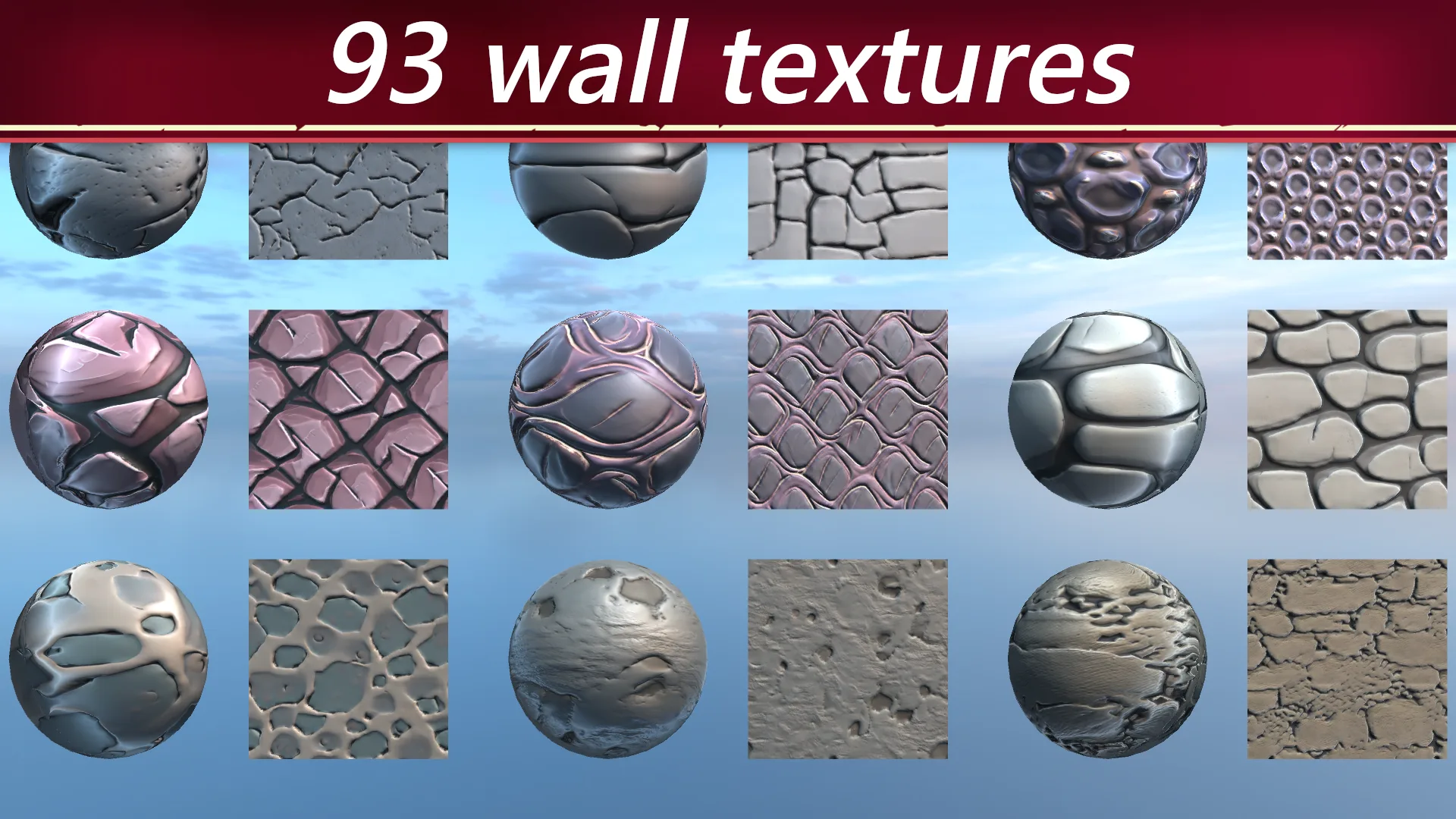 500 Stylized Materials/Texture Sets