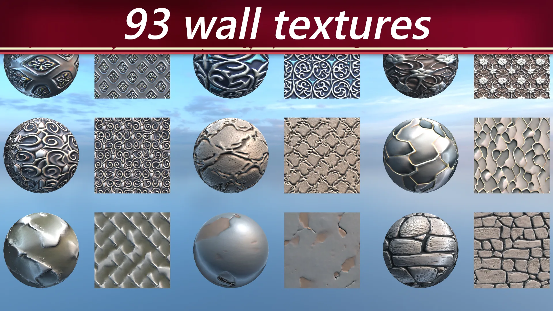 500 Stylized Materials/Texture Sets