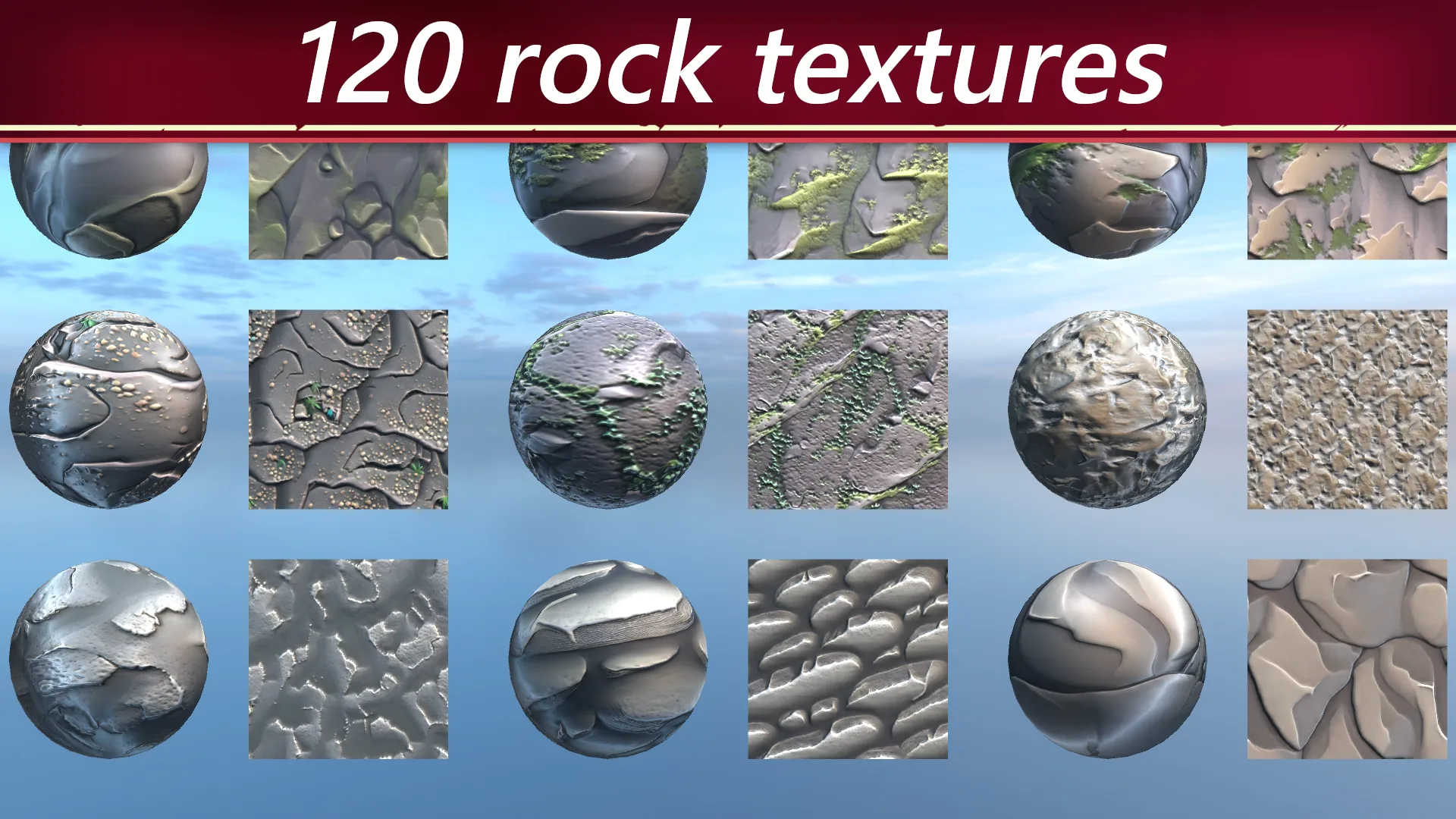 500 Stylized Materials/Texture Sets