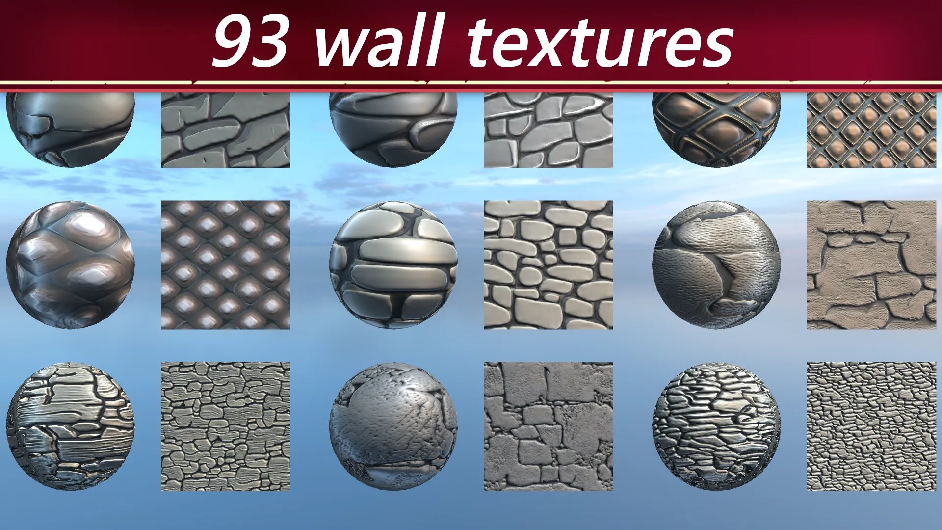 500 Stylized Materials/Texture Sets