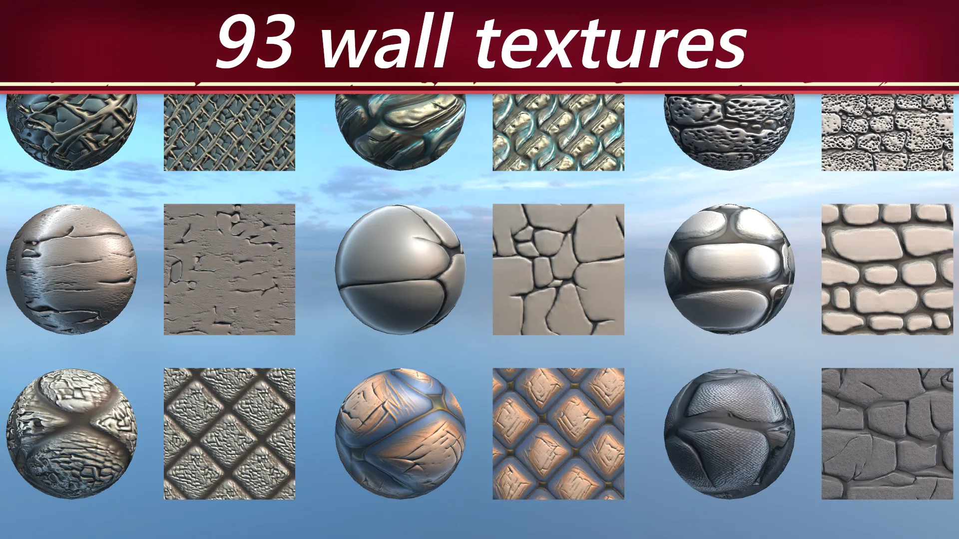 500 Stylized Materials/Texture Sets