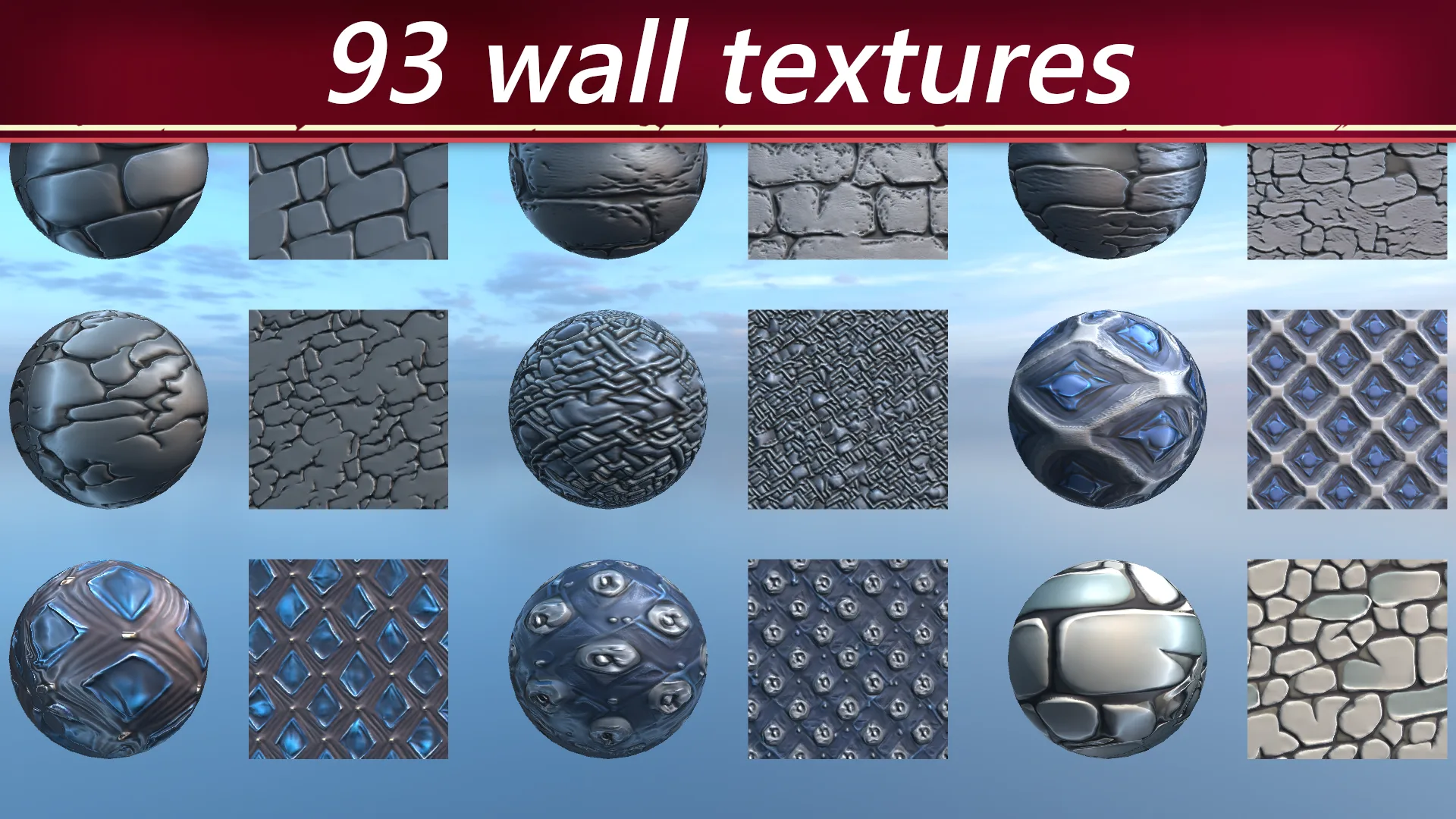 500 Stylized Materials/Texture Sets